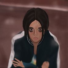 Camila Cabello in Bam Bam. Un progetto di Illustrazione tradizionale e Illustrazione digitale di Paula de Tierra - 08.11.2022