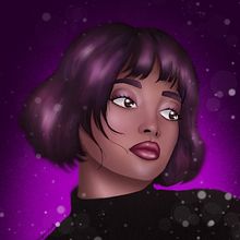 Purple Galaxy. Un progetto di Illustrazione tradizionale, Character design, Illustrazione digitale e Design digitale di Paula de Tierra - 08.11.2022