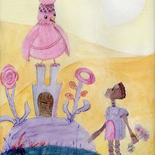 Mon projet du cours : Illustration narrative pour enfants avec des techniques mixtes. Projekt z dziedziny Trad, c, jna ilustracja,  Kolaż, R, sunek ołówkiem, Ilustracje dla dzieci, Narracja, Malowanie gwaszami i Książka obrazkowa użytkownika fabiennebegonia - 08.11.2022