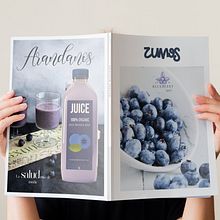 Branding para marca de zumo. Projekt z dziedziny Design, Br, ing i ident i fikacja wizualna użytkownika Sandra Rodriguez - 08.11.2022