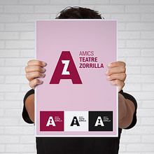 LOGO - AMICS DEL TEATRE ZORRILLA. Traditional illustration, Graphic Design, and Logo Design project by Jaume Arqué Comas - 05.13.2021