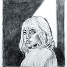 13/100 Heads Challenge. Un progetto di Bozzetti, Disegno di ritratti e Disegno a matita di Heather - 08.11.2022