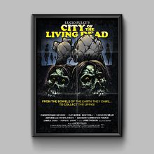 FULCIs CITY OF THE LIVING DEAD. Traditional illustration, Design, Poster Design, Film, Video, TV, and Film project by Daniel Ehrlich - 10.27.2022