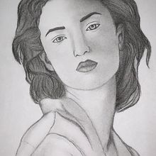 Mi proyecto del curso: Introducción al dibujo de retrato. Un progetto di Illustrazione tradizionale, Belle arti, Disegno a matita, Disegno, Disegno di ritratti, Disegno artistico e Disegno anatomico di Estefania Salazar - 06.11.2022
