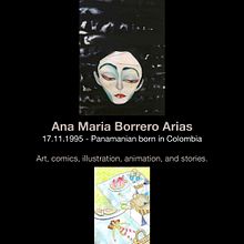 Portfolio mid 2022. Traditional illustration project by Ana Borrero A - 11.09.2022