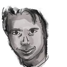 My project for course: Mindful Painting with India Ink. Un proyecto de Ilustración tradicional, Bellas Artes, Pintura, Dibujo a lápiz, Dibujo de Retrato, Dibujo artístico e Ilustración con tinta de Masha Fedotov - 09.11.2022