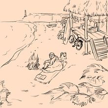 Mijn project van de cursus: Creëer nostalgische digitale illustraties met Procreate. Een project van Traditionele illustratie, Digitale illustratie, Digitale tekening, Sketchbook y Verhaallijn van Sanne-Marie Kohlmann - 09.11.2022