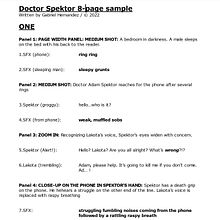 My project for course: Script Writing for Comics: Explore Visual Storytelling. Comic, Stor, telling, Stor, board, Script, Communication, Narrative, Fiction Writing, and Creative Writing project by gabe_11 - 11.07.2022