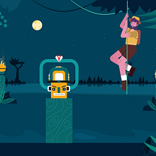 My project for course: Vectorial Animation Frame by Frame Style with After Effects . % Baljinder Kour tarafından hazırlanan Animas, on, 2D Animas, on, Geleneksel illüstras, on, Hareketli Grafikler, Sanat Yönetmenliği, Grafik Tasarım, Ve Çizgi roman projesi - 11.10.2022