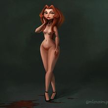 My project for course: Character Design: Develop Your Own Style. Projekt z dziedziny Trad, c, jna ilustracja, Projektowanie postaci,  R, sunek, Ilustracja c, frowa, R, sunek c i frow użytkownika Milena Kolesniak - 10.11.2022