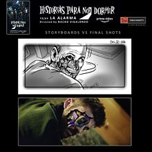 La Alarma (Historias para no dormir T2) - Storyboards. Un proyecto de Ilustración tradicional, Cine, vídeo, televisión, Stor y board de Pablo Buratti - 10.11.2022