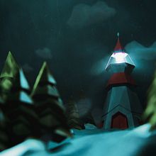 The Lighthouse. 3D, and 3D Modeling project by Adrián Beato Fernández - 11.08.2022