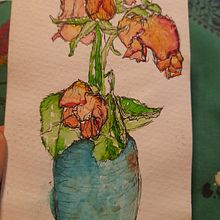 My project for course: Daily Sketching for Creative Inspiration Sample. Traditional illustration, Sketching, Creativit, Drawing, and Sketchbook project by Katie Brierley - 11.10.2022