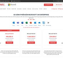 CÁC PHIÊN BẢN MICROSOFT 365 ENTERPRISE TẠI MSO.VN. Projekt z dziedziny Programowanie, Marketing i Marketing mobiln użytkownika msovn - 02.02.2000