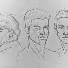 My project for course: Portrait Sketchbooking: Explore the Human Face. Sketching, Drawing, Portrait Drawing, Artistic Drawing, and Sketchbook project by Rahul Kumar - 11.02.2022