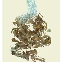 Kawa No Kami. Traditional illustration, Digital Illustration, Digital Drawing, Watercolor Painting, and Painting project by Corinne Reid - 04.11.2017