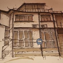 Ufficio. Sketching project by Chantal Cerise - 11.11.2022