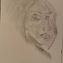 My project for course: Portrait Sketchbooking: Explore the Human Face. Projekt z dziedziny Sketching,  R, sunek, Portret,  R, sunek art, st, czn i Sketchbook użytkownika jazarahoggard02 - 08.11.2022