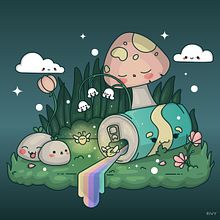 Mon projet du cours : Univers kawaii : créez des illustrations pleines de joie. Un projet de Conception de personnages, Illustration numérique , et Manga de Lumy Art - 11.11.2022