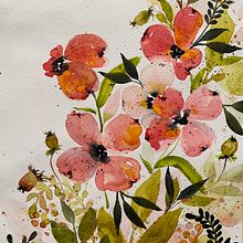 My project for course: Artistic Floral Watercolor: Connect with Nature. Un progetto di Illustrazione tradizionale, Pittura, Pittura ad acquerello e Illustrazione botanica di edie_2 - 11.11.2022