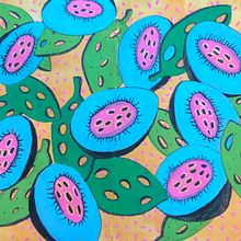 My project for course: Botanical Patterns in a Sketchbook: Conquer the Blank Page . Ilustrație tradițională, Design de model, Ilustrație botanică și Caiet de schițe de donna matthews - 11.12.2022