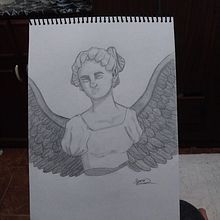 Estátua de Anjo. Un proyecto de Dibujo de Brena Barroso - 05.11.2022