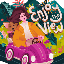 Proyecto final | Ilustraciones vibrantes en Procreate desde cero. Ilustração tradicional, Design de personagens, Ilustração digital, e Pintura digital projeto de Johanna Rodrigues - 09.11.2022