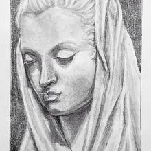 18/100 Heads Challenge. Un progetto di Bozzetti e Disegno di ritratti di Heather - 12.11.2022