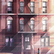 New York Facade.. Ilustração tradicional, e Publicidade projeto de Sergio Picazo Ferro - 13.11.2022