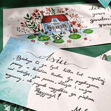Mój projekt z kursu: Liternictwo małego formatu. Een project van Traditionele illustratie,  Belettering,  H y lettering van Milena Załęska - 13.11.2022