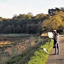 Mon projet du cours :  Initiation à la peinture à l'huile en plein air. Un progetto di Belle arti, Pittura e Pittura ad olio di Marie Louise FLOCH - 13.11.2022