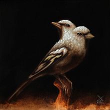 Mi proyecto del curso: Pintura al óleo para retrato naturalista de aves. Fine Arts, Painting, Oil Painting, and Naturalistic Illustration project by Jorge Tamayo - 11.13.2022