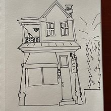 My project for course: Expressive Architectural Sketching with Colored Markers. Projekt z dziedziny Sketching,  R, sunek,  R, sunek architektoniczn i Sketchbook użytkownika Sara - 13.11.2022