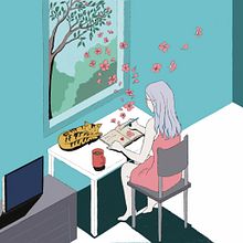Mi proyecto del curso: Ilustración editorial: crea una narrativa visual. Un progetto di Illustrazione digitale e Illustrazione editoriale di Lucia Ríos Calanni - 03.01.2023