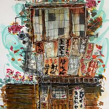 My project for course: Expressive Architectural Sketching with Colored Markers. Un progetto di Bozzetti, Disegno, Illustrazione architettonica, Sketchbook e Illustrazione con inchiostro di Max Turner - 12.11.2022