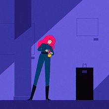 My project for course: Vectorial Animation Frame by Frame Style with After Effects. Animation, and 2D Animation project by Nina Iremashvili - 11.12.2022