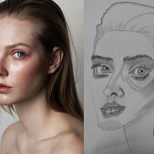 My project for course: Portrait Sketchbooking: Explore the Human Face . Sketching, Drawing, Portrait Drawing, Artistic Drawing, and Sketchbook project by vinit pandey - 11.14.2022