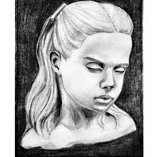 19/100 Heads Challenge. Un progetto di Disegno a matita, Disegno di ritratti e Bozzetti di Heather - 13.11.2022