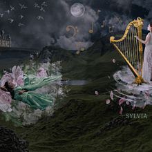 Mon projet du cours : Photocomposition artistique. Photograph, Photograph, Post-production, Photo Retouching, Photographic Composition, and Photomontage project by Sylvia Malo - 11.14.2022