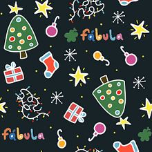 Mi proyecto del curso: Motivos para repetir - pacakgind de navidades para Fábula Ein Projekt aus dem Bereich Musterdesign von Paula Taibo - 08.11.2022