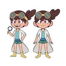 Meu projeto do curso: Design de personagens para animação com Photoshop. Een project van Animatie, Ontwerp van personages y Karakteranimatie van Kennber Filyp - 14.11.2022