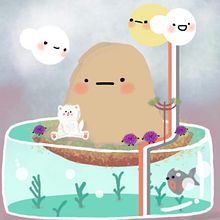 My project for course: Designing Kawaii Worlds: Spread Joy Through Illustration - KittyBerry Reviews Climb Harder by Philip Barker from her Kawaii world! [Blackberry Book Tours]. Un proyecto de Diseño de personajes, Ilustración digital y Manga de Carola Schmidt - 12.11.2022