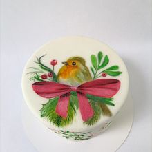 Mi proyecto del curso: Técnicas de cake painting: crea arte comestible. Projekt z dziedziny Design,  Malarstwo i DIY użytkownika Erika Dominguez - 15.11.2022