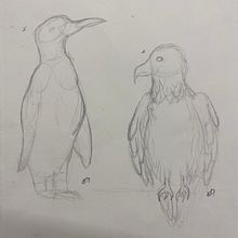 Bocetos . Un projet de Dessin au cra, on , et Esquisse  de Carla Ruiz - 15.11.2022