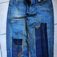 Mi proyecto del curso: Bordado: reparación de prendas. Un progetto di Ricamo, Cucito, DIY, Upc, cling e Textile Design di Roy Marylise - 15.11.2022