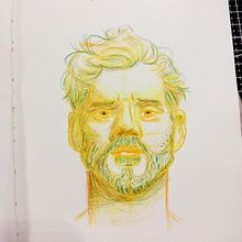 My project for course: Vibrant Portrait Drawing with Colored Pencils. Drawing, Portrait Drawing, Sketchbook, and Colored Pencil Drawing project by Alumn Lance Pugay - 11.15.2022