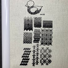My project for course: Introduction to Blackwork Embroidery. Un proyecto de Bordado y Diseño textil de Kim Milai - 15.11.2022