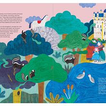 The Farting Princess book illustrations. Un progetto di Illustrazione tradizionale di Daria Solak - 16.11.2022