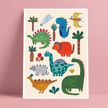 various prints. Traditional illustration project by Daria Solak - 11.16.2022