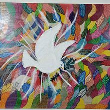 Japonés en su jardín,. Un progetto di Belle arti di shirleysellanes - 16.11.2022